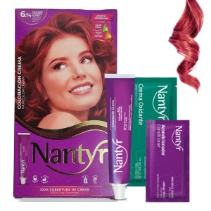 NANTYR KIT COLOR 6.74 CASTAÑO COBRIZO CLARO